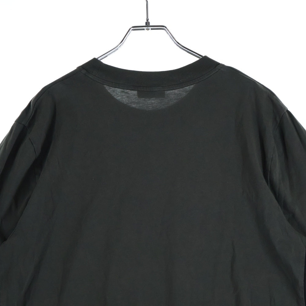 MONCLER(モンクレール) 22SS MAGLIA MANICHE CORTE サイドメッシュ フロントロゴ クルーネック 半袖Tシャツ カットソー カーキ I10918C00009 829H8