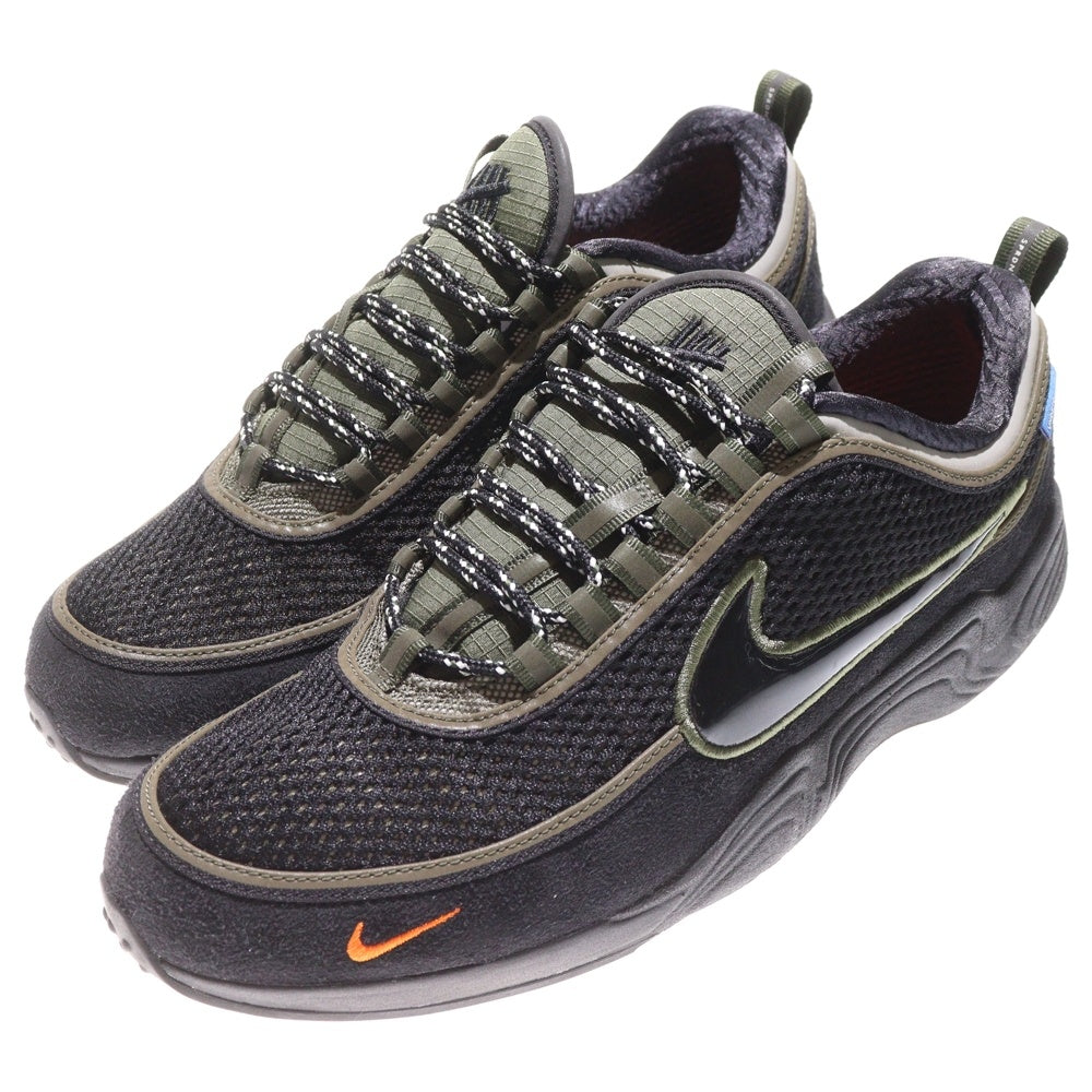 NIKE(ナイキ) ×UNDEFEATED AIR ZOOM SPIRIDON アンディフィーテッド エアズーム スピリドン ローカットスニーカー ブラック US11/29cm HV4847-300