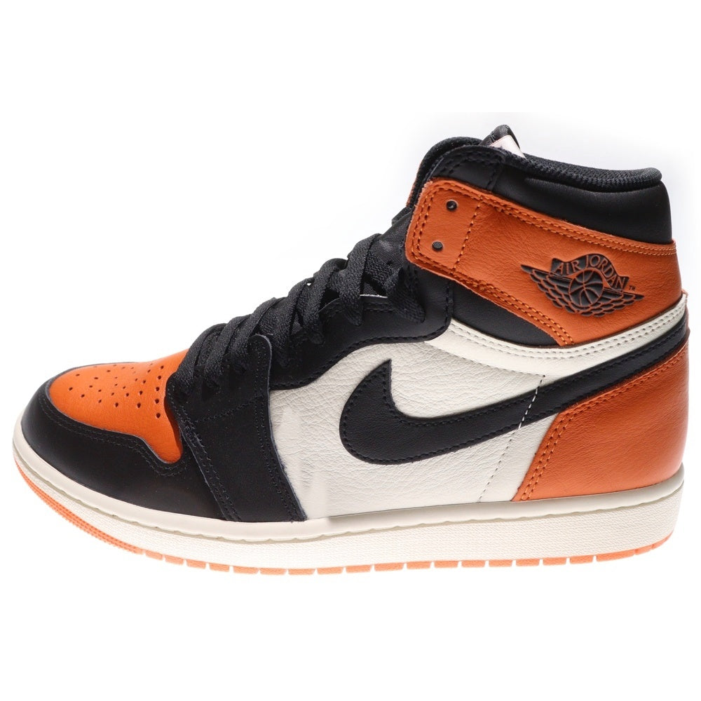 NIKE(ナイキ) AIR JORDAN 1 RETRO HIGH OG Shattered Backboard エア ジョーダン 1 レトロ シャッタードバックボード ハイカットスニーカー オレンジ US10/28cm DZ5485-008