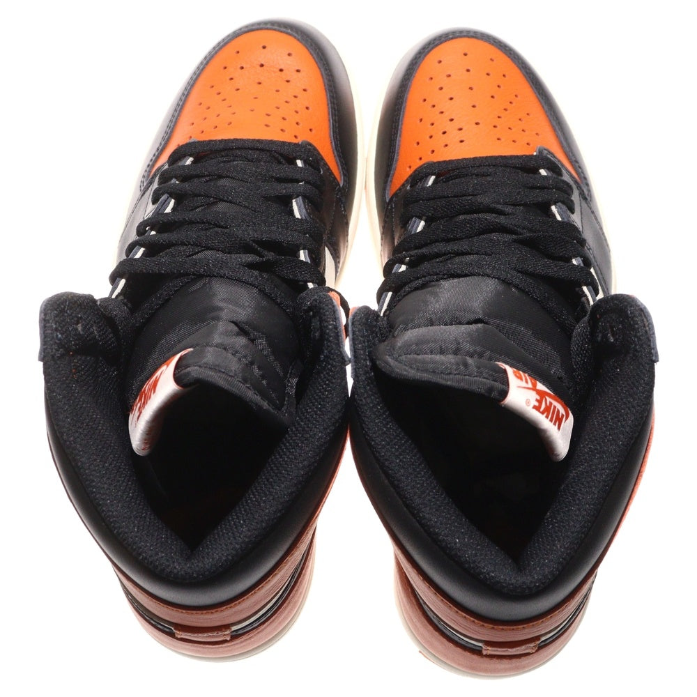 NIKE(ナイキ) AIR JORDAN 1 RETRO HIGH OG Shattered Backboard エア ジョーダン 1 レトロ シャッタードバックボード ハイカットスニーカー オレンジ US10/28cm DZ5485-008