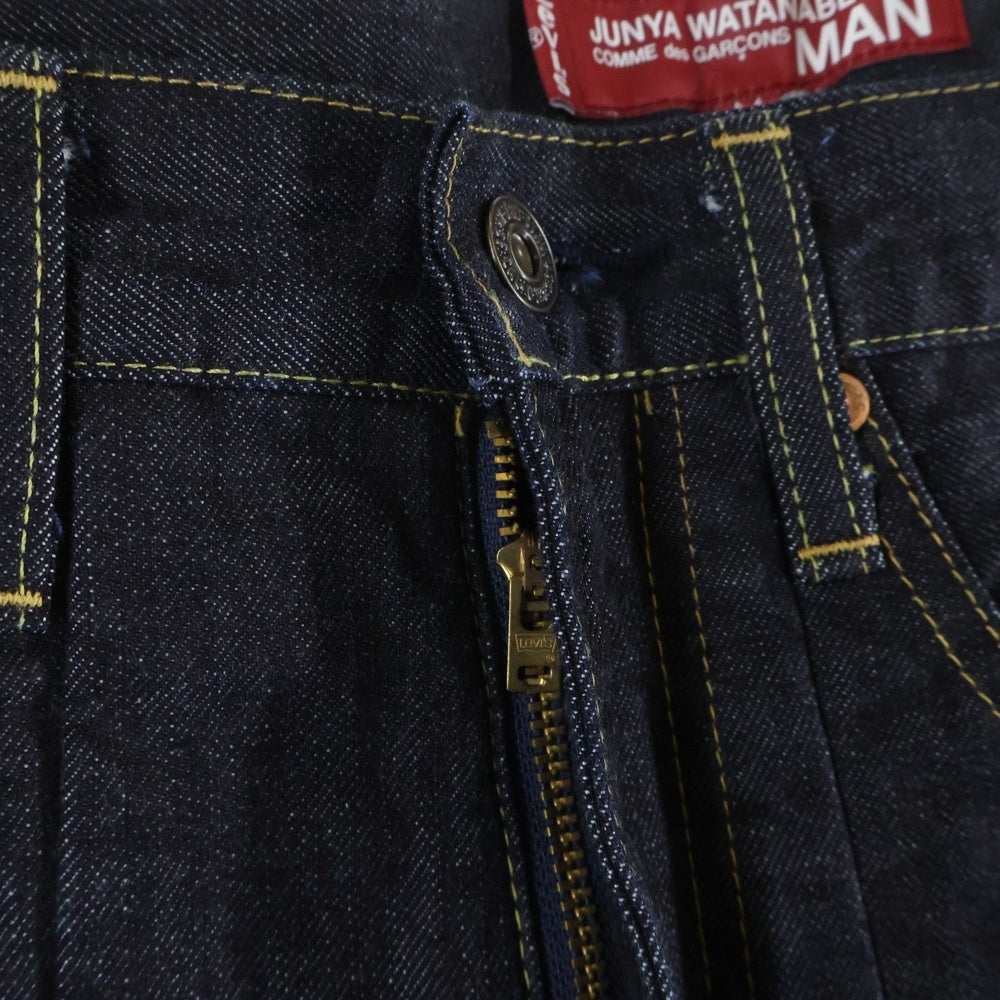 COMME des GARCONS JUNYA WATANABE MAN(コムデギャルソンジュンヤワタナベマン) 10AW ×LEVI'S 503 リーバイス ストレート デニムパンツ インディゴ WF-P902 AD2010