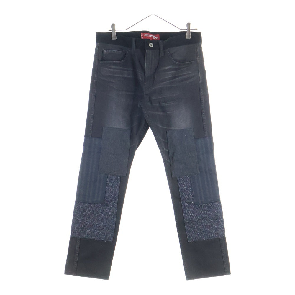 COMME des GARCONS JUNYA WATANABE MAN(コムデギャルソンジュンヤワタナベマン) 13AW ×LEVI'S リーバイス 再構築 パッチワーク デニムパンツ ブラック WL-P207 AD2013