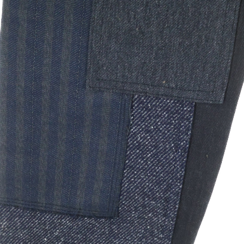 COMME des GARCONS JUNYA WATANABE MAN(コムデギャルソンジュンヤワタナベマン) 13AW ×LEVI'S リーバイス 再構築 パッチワーク デニムパンツ ブラック WL-P207 AD2013