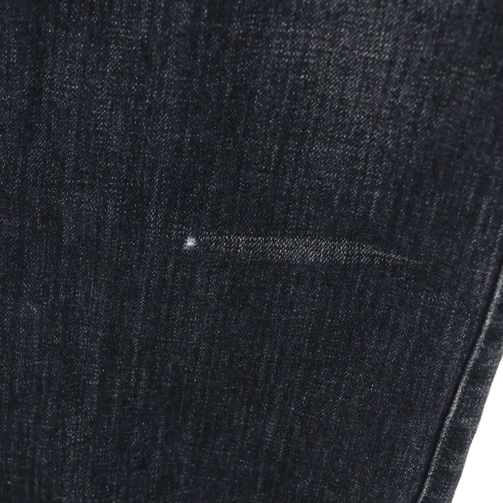 NEIGHBORHOOD(ネイバーフッド) 24SS WASHED DENIM DP MID PANTS ウォッシュド テーパードデニムパンツ ブラック 241XBNH-PTM06