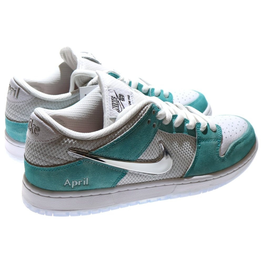 スケートボード Nike SB Dunk Low Pro QS 10.5 NIKE SB】 DUNK LOW PRO QS カラー： dark pony/black-silver-white