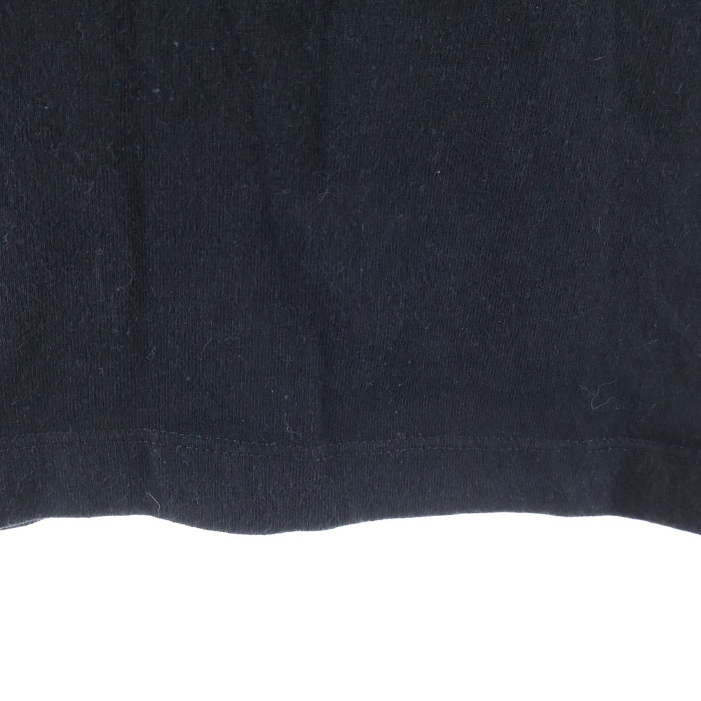 OFF-WHITE(オフホワイト) 20AW SPRAY ARROWS LS T-SHIRT スプレーアローロゴ クルーネック長袖Tシャツ カットソー ブラック OMAB001E20JER004