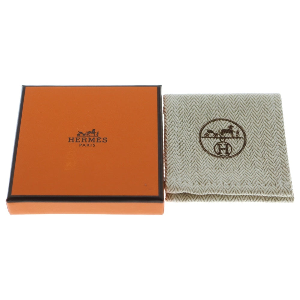 HERMES(エルメス) BIJOU D'OREILLE OLYMPE PM オランプ イヤーカフ クリップ オン イヤリング ゴールド/ホワイト