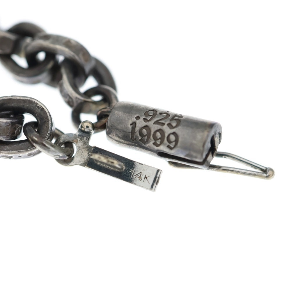 CHROME HEARTS(クロムハーツ) PAPER CHAIN ペーパーチェーン ブレスレット シルバー BCA178