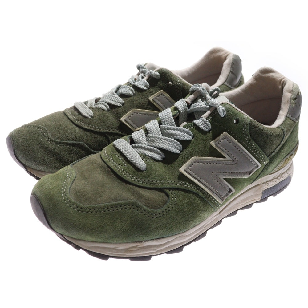 New Balance(ニューバランス) M1400MG スエード ローカットスニーカー グリーン US8/26cm
