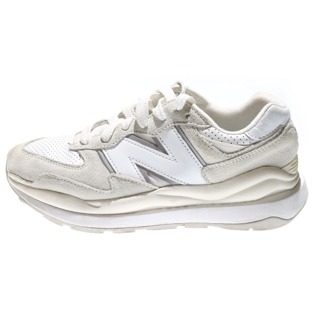 New Balance(ニューバランス) M5740SL1 スエードメッシュ ローカットスニーカー ホワイト US8/26cm