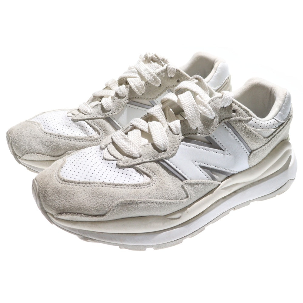New Balance(ニューバランス) M5740SL1 スエードメッシュ ローカットスニーカー ホワイト US8/26cm