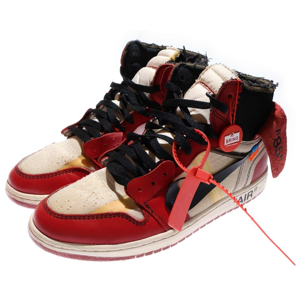 NIKE(ナイキ) ×OFF-WHITE THE 10 AIR JORDAN 1 CHICAGO オフホワイト