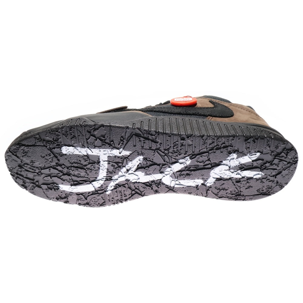 NIKE(ナイキ) ×TAVIS SCOTT JORDAN JUMPMAN JACK TR CJ1 T-REXX トラヴィス スコット ジョーダン ジャンプマンジャック ハイカットスニーカー ブラウン US10/28cm FZ8117-204