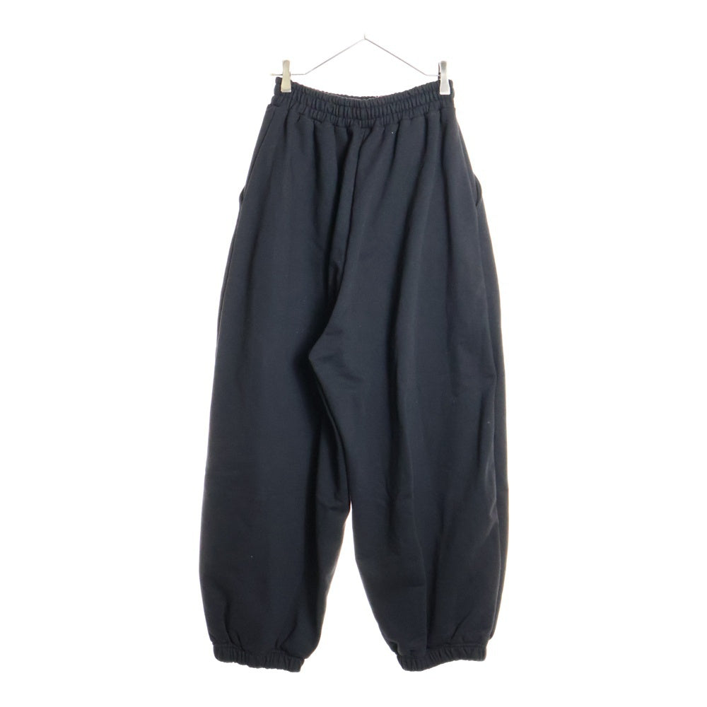 WIND AND SEA(ウィンダンシー) ×FCMM Round Wide Pants ラウンドワイド スウェットパンツ ブラック FBCPDZ02