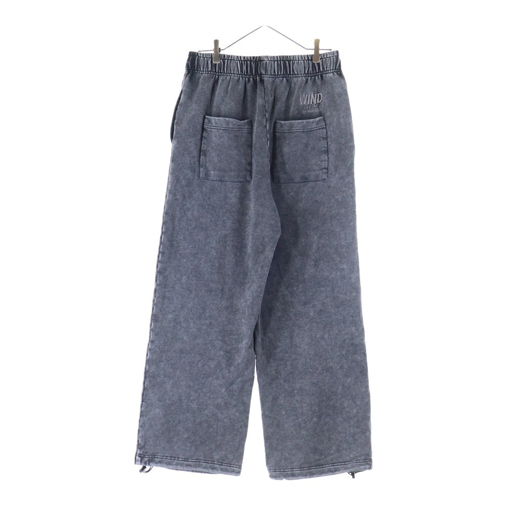 WIND AND SEA(ウィンダンシー) Sulfer Faded Baggy Sweat Pant サルファーフェイデットバギースウェットパンツ グレー WDS-O-ESS-24-Q4-SD-06
