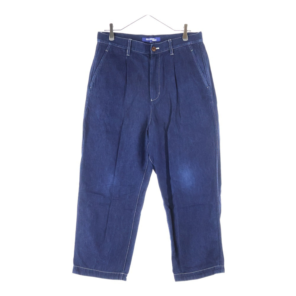 COMME des GARCONS JUNYA WATANABE MAN(コムデギャルソンジュンヤワタナベマン) 16SS コットン リネン デニムパンツ インディゴ WQ-P004 AD2015