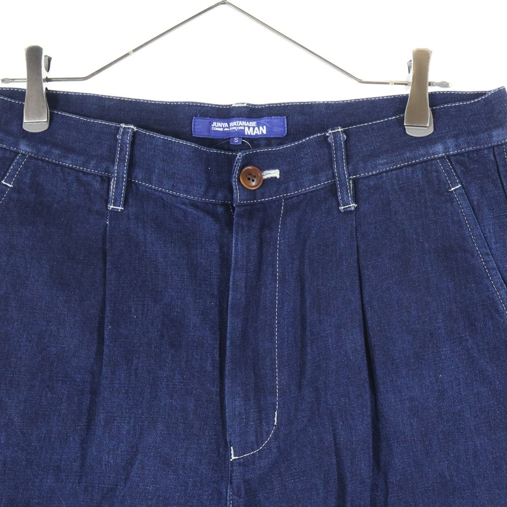 COMME des GARCONS JUNYA WATANABE MAN(コムデギャルソンジュンヤワタナベマン) 16SS コットン リネン デニムパンツ インディゴ WQ-P004 AD2015
