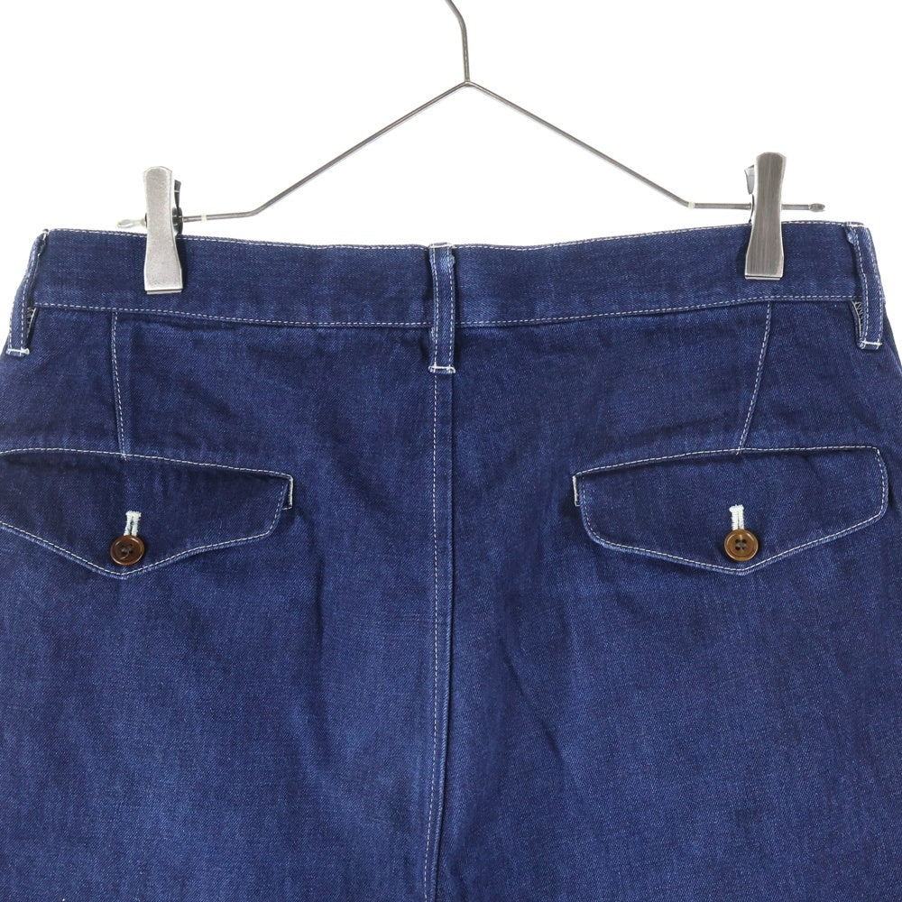 COMME des GARCONS JUNYA WATANABE MAN(コムデギャルソンジュンヤワタナベマン) 16SS コットン リネン デニムパンツ インディゴ WQ-P004 AD2015