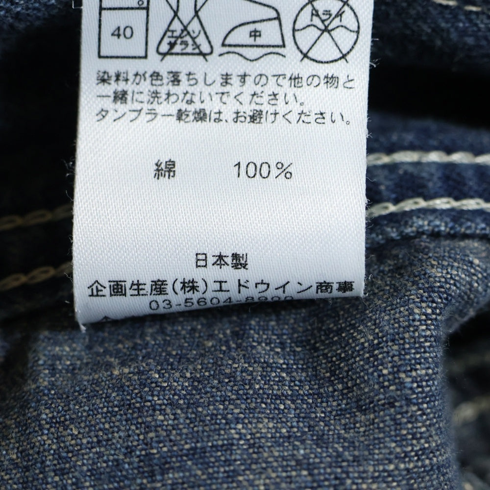 N.HOOLYWOOD(エヌハリウッド) ×Lee DENIM WORK PANTS リー ヴィテージ加工 ボタンフライ ぺインター ワークパンツ インディゴ 95854