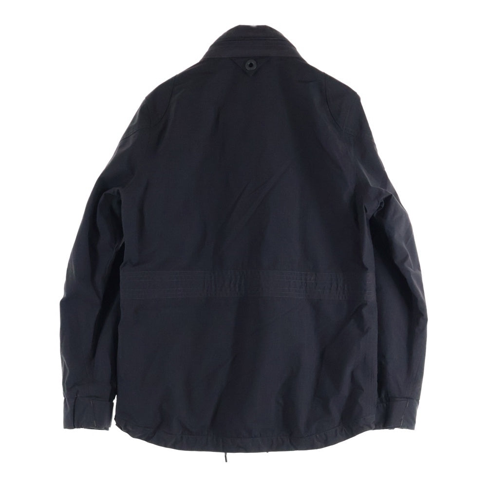 White Mountaineering(ホワイトマウンテニアリング) 11AW GORE-TEX ゴアテックス 4ポケット リップストップ ナイロンジャケット ブラック WM1173226