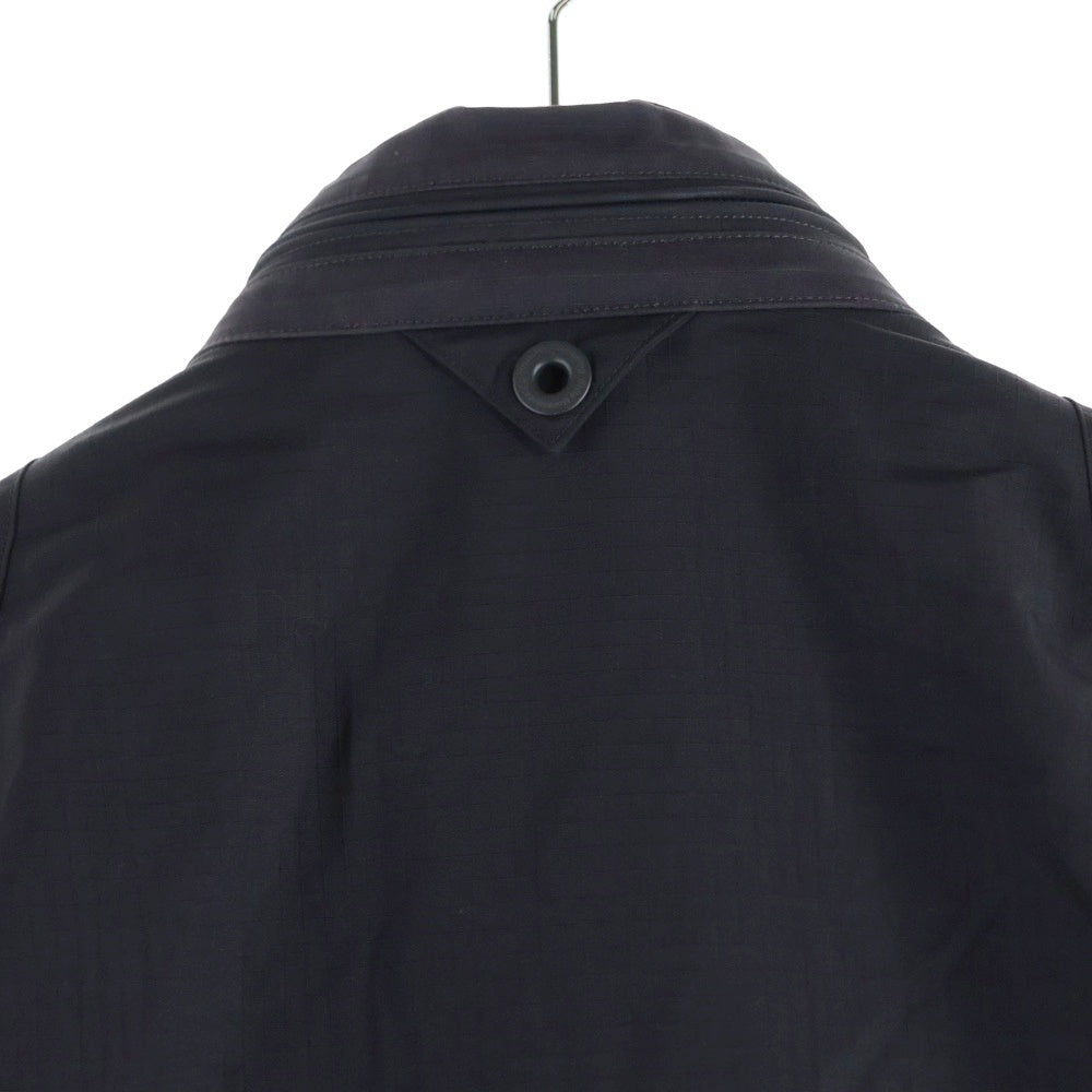 White Mountaineering(ホワイトマウンテニアリング) 11AW GORE-TEX ゴアテックス 4ポケット リップストップ ナイロンジャケット ブラック WM1173226