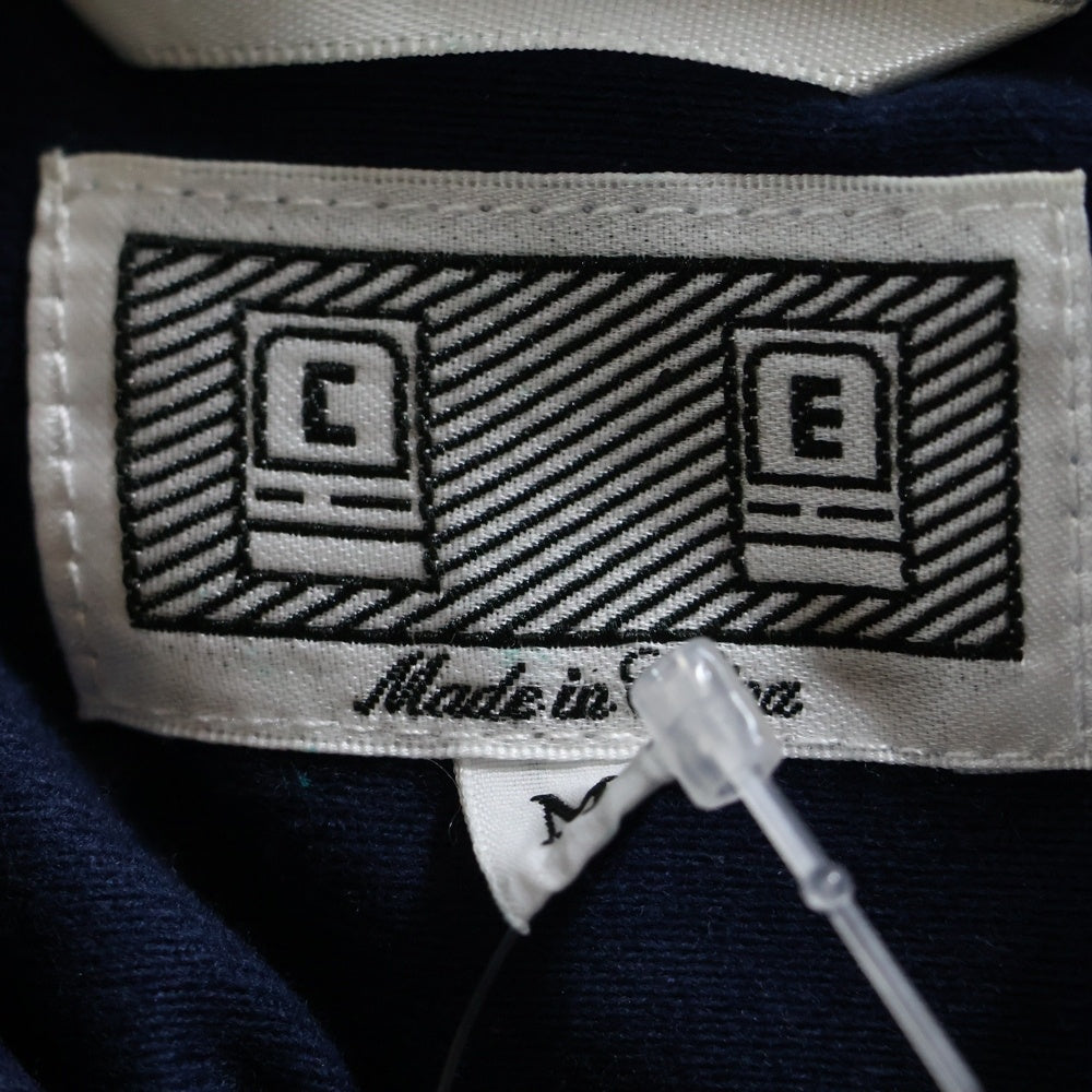 c.e cav empt(シーイー) 15SS Stand Collar Coach Jacket スタンドカラー ロゴプリント ポリエステル コーチジャケット ブルゾン ネイビー