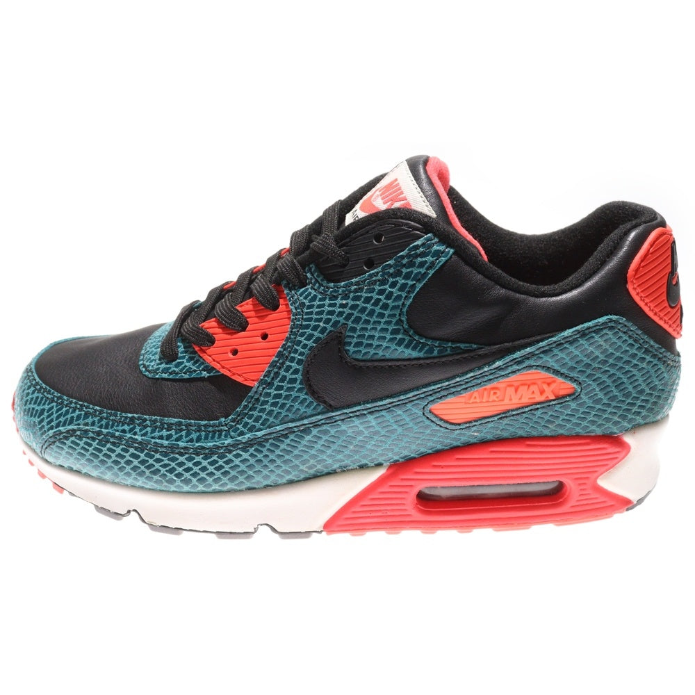 NIKE(ナイキ) AIR MAX 90 ANNIVERSARY エアマックス 90 アニバーサリー インフラレッドスネーク ローカットスニーカー ネイビー/レッド US10/28cm 725235-300