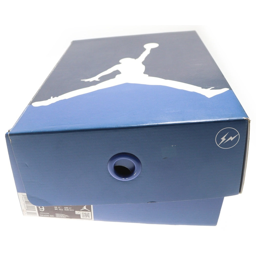 NIKE(ナイキ) ×FRAGMENT DESIGN AIR JORDAN3 RETRO SP フラグメントデザイン エアジョーダン3 ミッドカットスニーカー ホワイト/ブラック US9/27cm DA3595-100