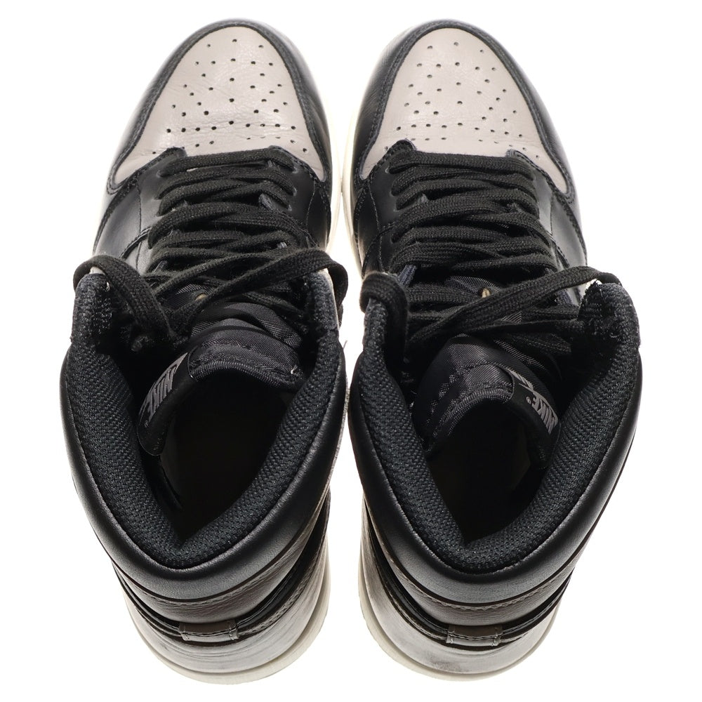 NIKE(ナイキ) AIR JORDAN 1 RETRO HIGH OG SHADOW エアジョーダン シャドウ ハイカットスニーカー ブラック/グレー US9.5/27.5cm 555088-013