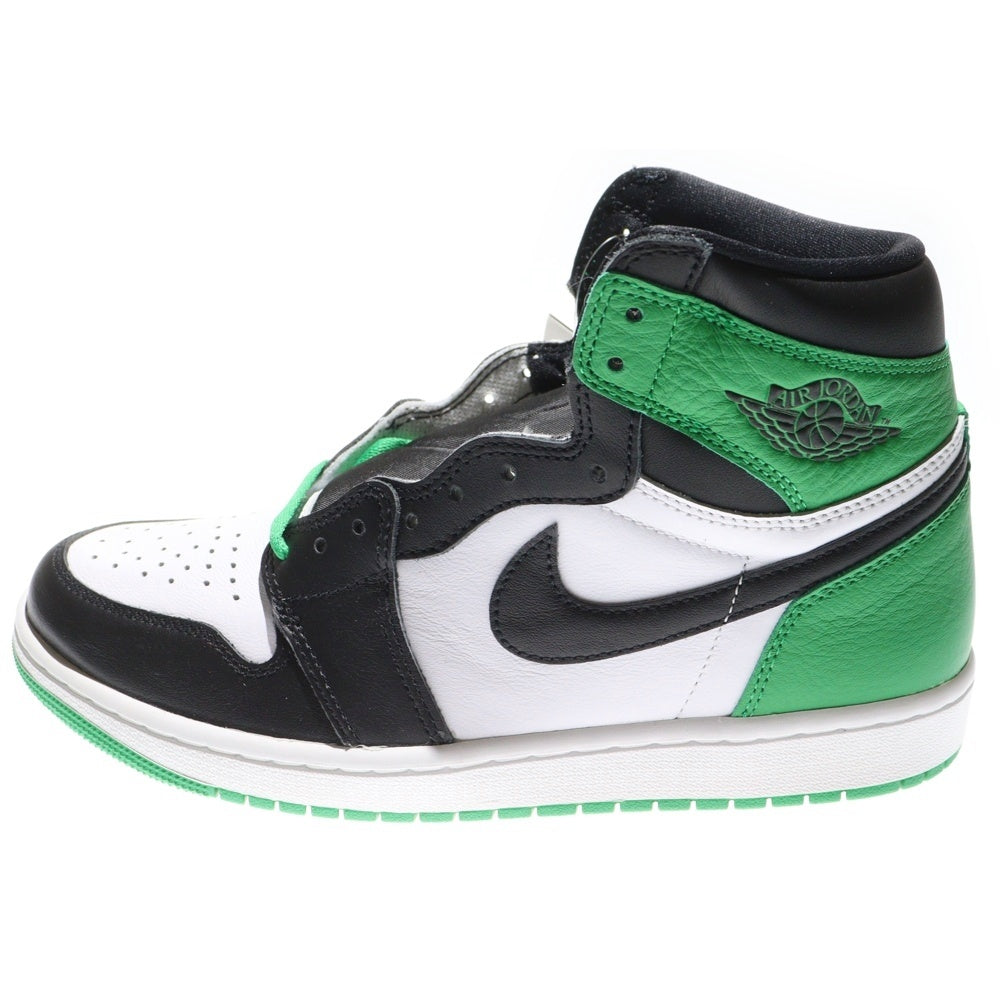 NIKE(ナイキ) AIR JORDAN 1 RETRO HIGH OG LUCKY GREEN エアジョーダン レトロ ラッキーグリーン ハイカットスニーカー グリーン/ホワイト US9.5/27.5cm DZ5485-031
