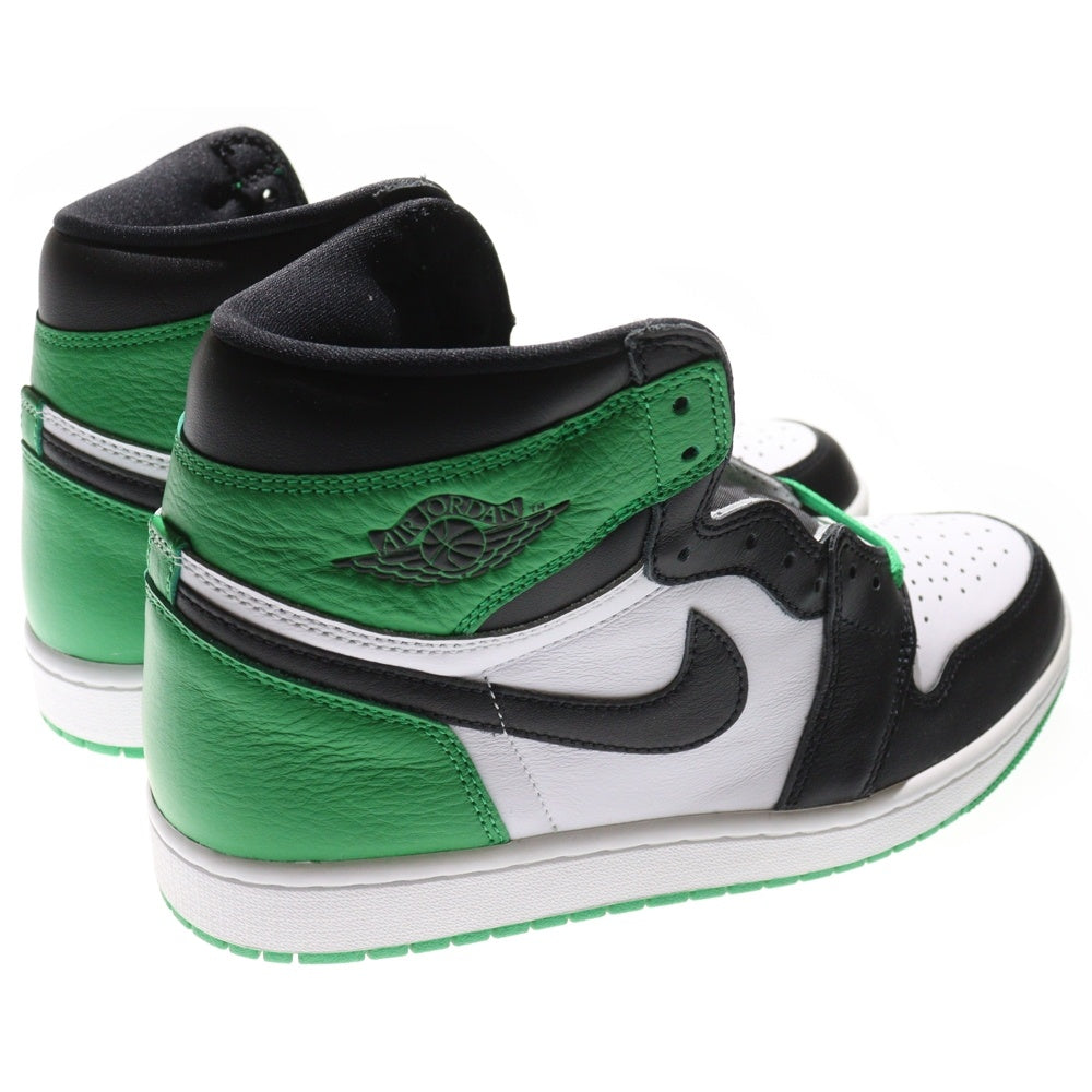 NIKE(ナイキ) AIR JORDAN 1 RETRO HIGH OG LUCKY GREEN エアジョーダン レトロ ラッキーグリーン ハイカットスニーカー グリーン/ホワイト US9.5/27.5cm DZ5485-031