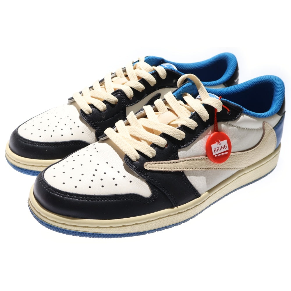 NIKE(ナイキ) ×TRAVIS SCOTT FRAGMENT DESIGN AIR JORDAN 1 LOW OG SP トラヴィススコット フラグメント エアジョーダン1 ローカットスニーカー US9/27cm DM7866-140