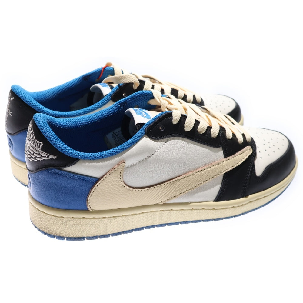 NIKE(ナイキ) ×TRAVIS SCOTT FRAGMENT DESIGN AIR JORDAN 1 LOW OG SP トラヴィススコット フラグメント エアジョーダン1 ローカットスニーカー US9/27cm DM7866-140