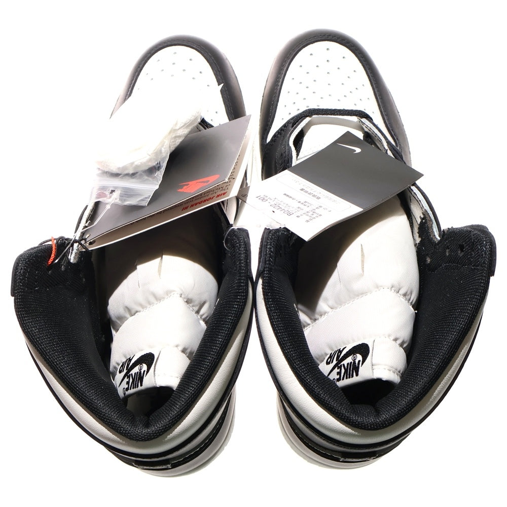 NIKE(ナイキ) AIR JORDAN 1 HI 85 BLACK/WHITE エアジョーダン1 パンダ ハイカットスニーカー ブラック/ホワイト US9.5/27.5cm BQ4422-001