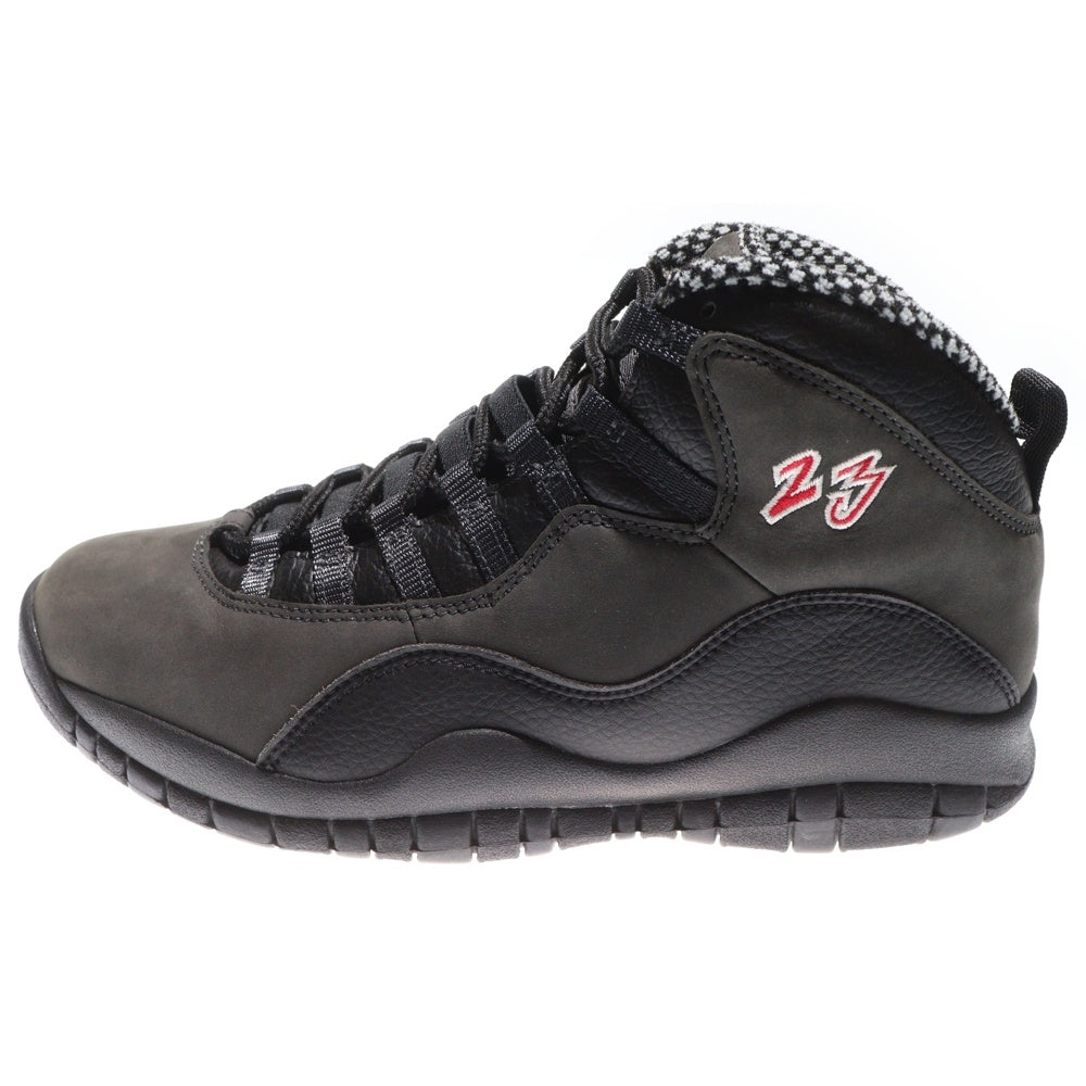 NIKE(ナイキ) 【観賞用 2008年製】 AIR JORDAN 10 RETRO SHADOW CDP エアジョーダン10 レトロ シャドウCDP ハイカットスニーカー ブラック US9/27cm 310805-061