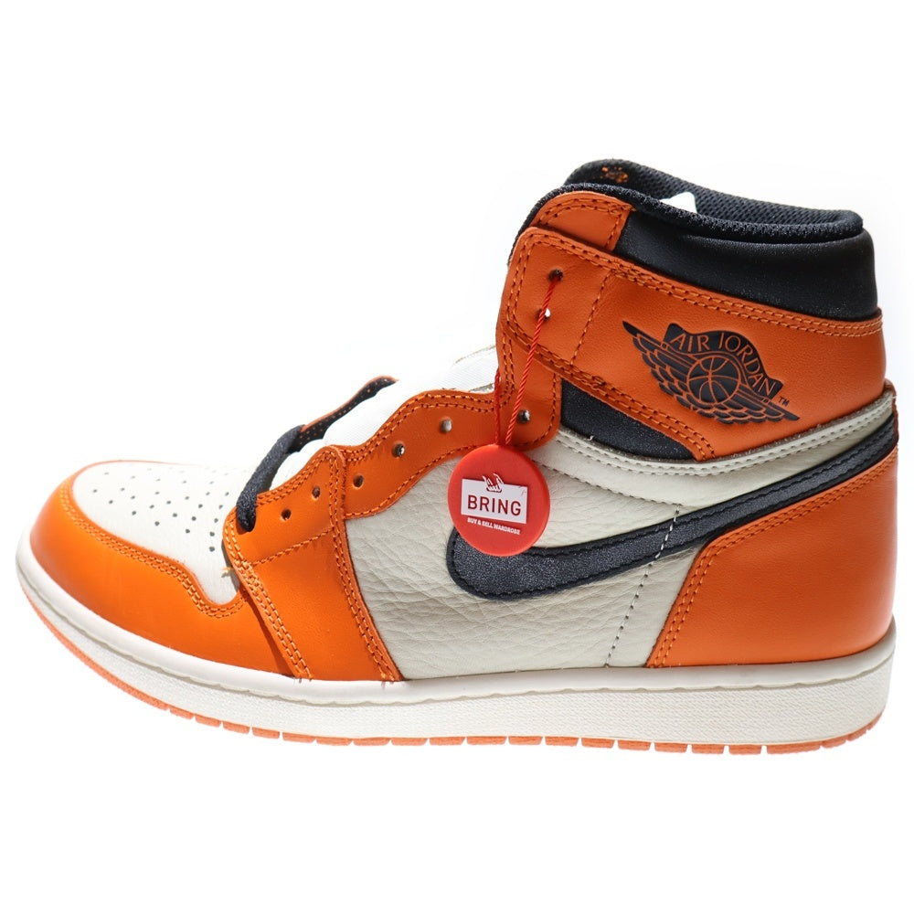 NIKE(ナイキ) AIR JORDAN1 RETRO HIGH REVERSE SHATTERED BACKBORD エアジョーダン1 シャッタードバックボード ハイカットスニーカー US9.5/27.5cm 555088-113