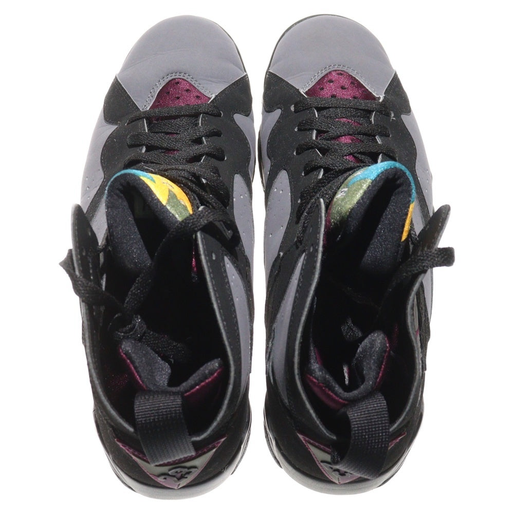 NIKE(ナイキ) 【観賞用 2015年製】 AIR JORDAN 7 RETRO BORDEAUX エアジョーダン7 レトロ ボルドー ハイカットスニーカー ブラック US9.5/27.5cm 304775-034