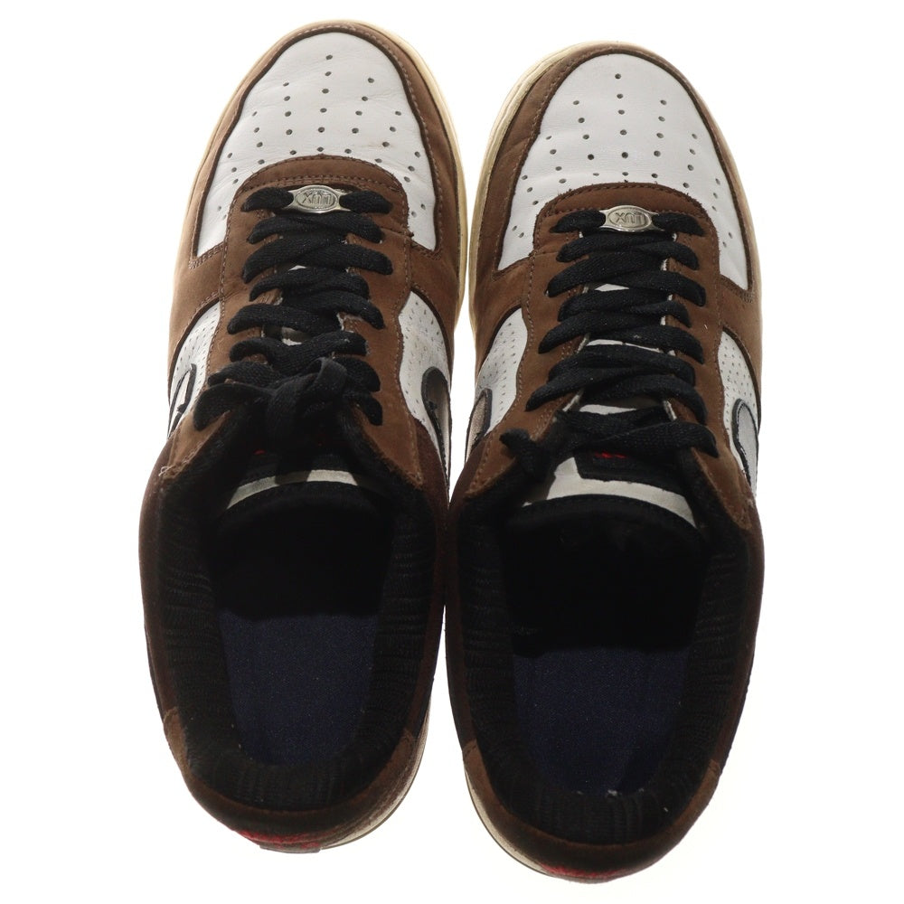 NIKE(ナイキ) 【観賞用2005年製】 AIR FORCE 1 LOW エアフォース 1 ローカットスニーカー ブラウン/ホワイト/ブラック US9/27cm 312489-101