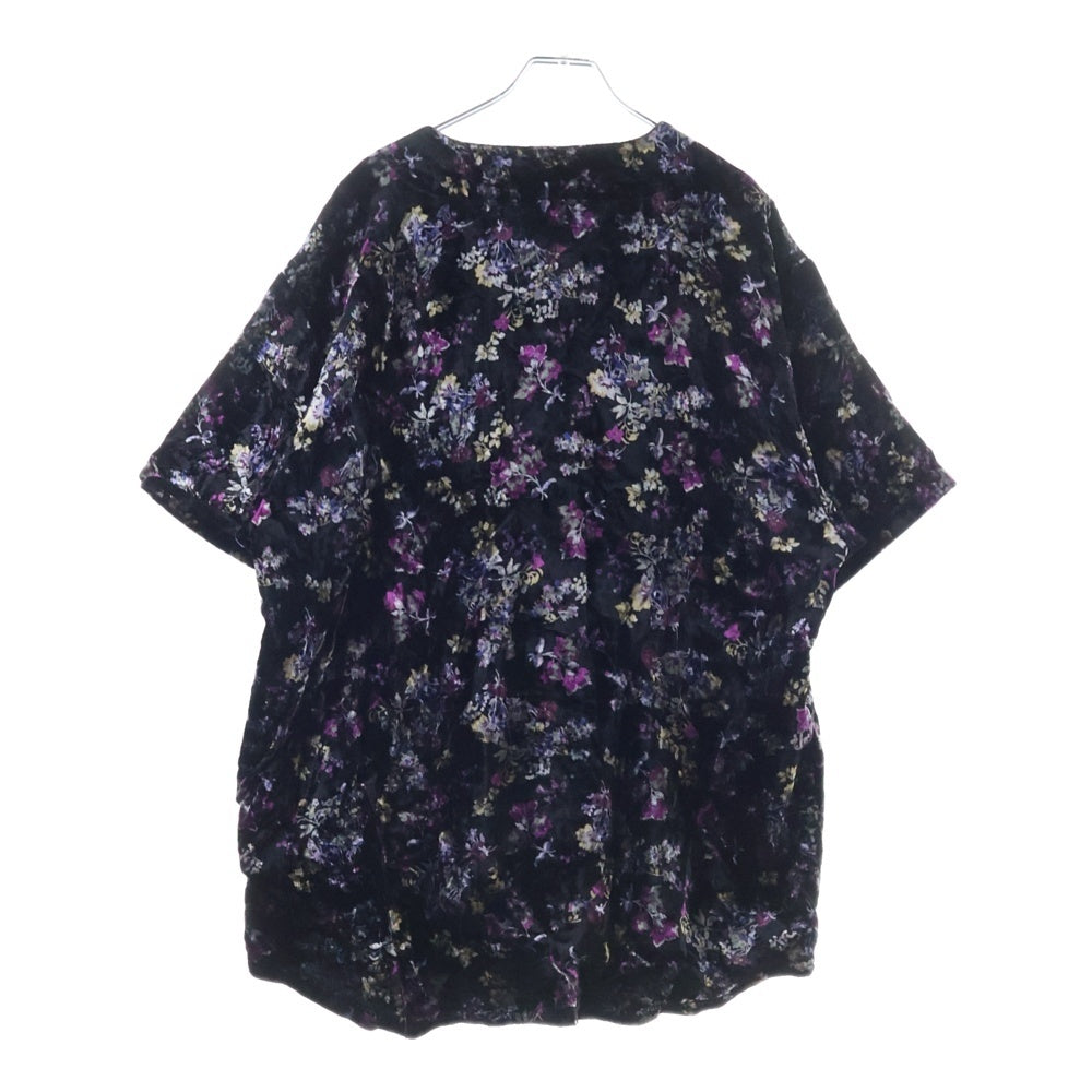 SUPREME(シュプリーム) 19AW Floral Velour Baseball Jersey フローラル ベロア ロゴ ベースボール ジャージー 半袖シャツ マルチ