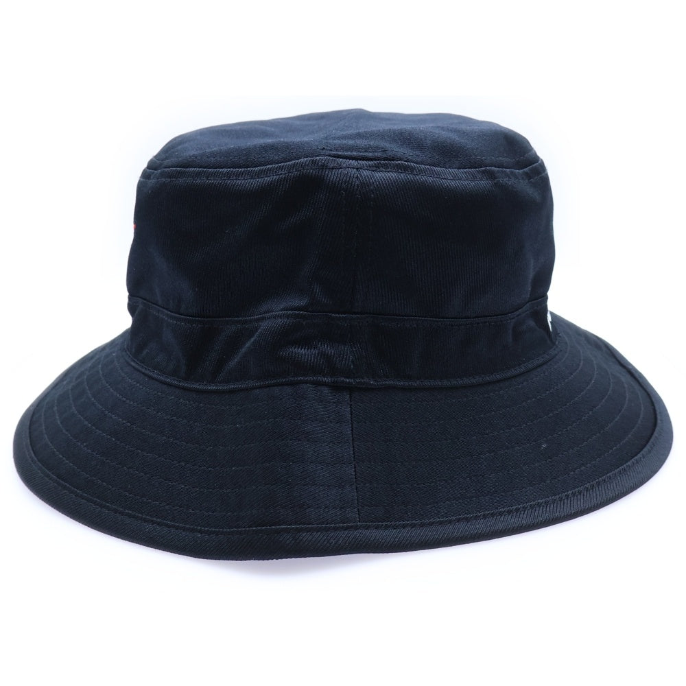 SUPREME(シュプリーム) 24SS ×NIKE Dazzle Crusher Hat ナイキ ダズル ロゴ刺繍 クラッシャー バケットハット 帽子 ブラック FZ6789-010