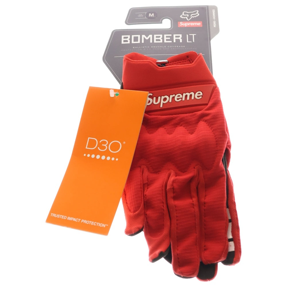 SUPREME(シュプリーム) 18SS Fox Racing Bomber LT Gloves フォックス レーシング ボンバー グローブ 手袋 レッド