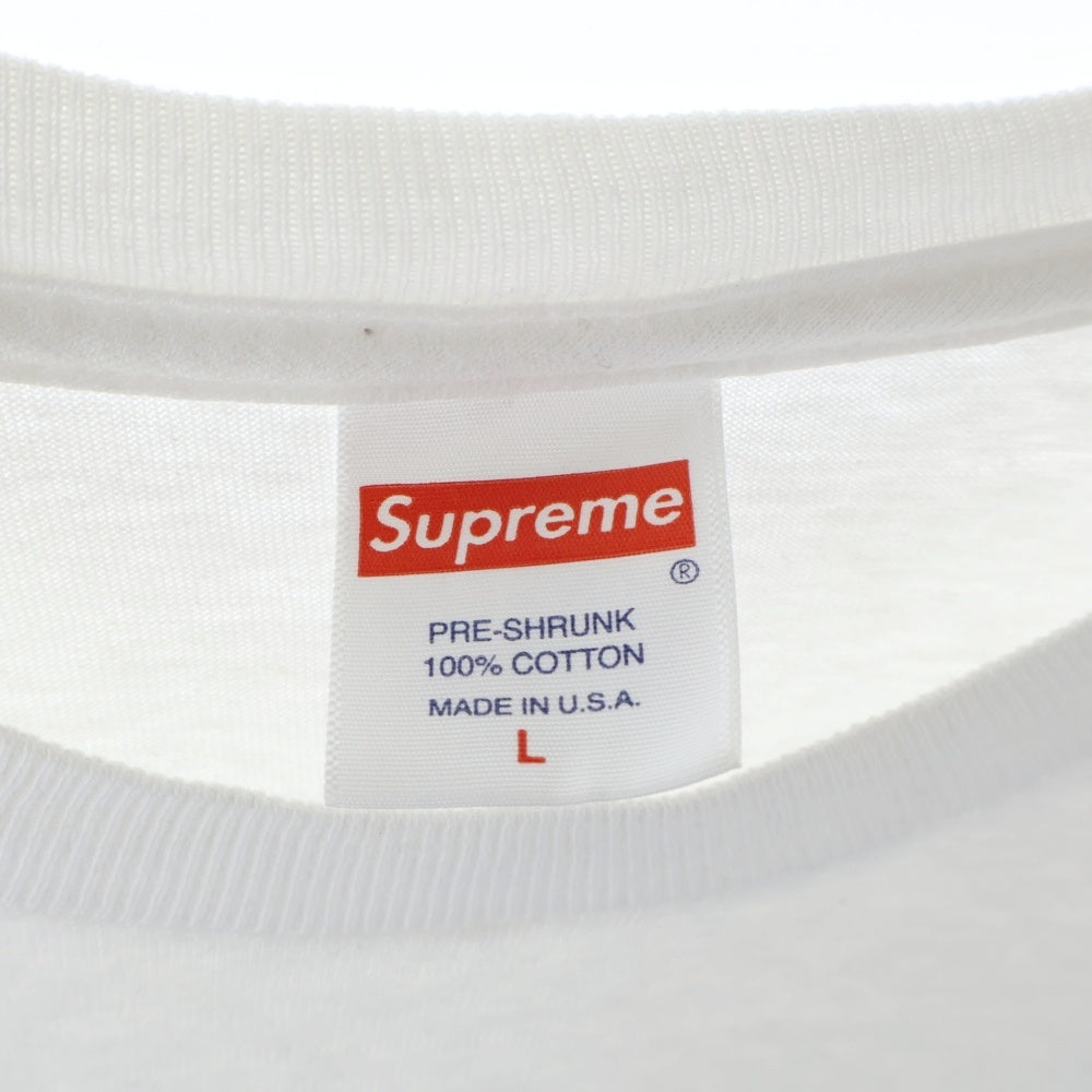 SUPREME(シュプリーム) 20AW Futura Logo Tee フューチュラ ロゴ クルーネック 半袖Tシャツ カットソー ホワイト