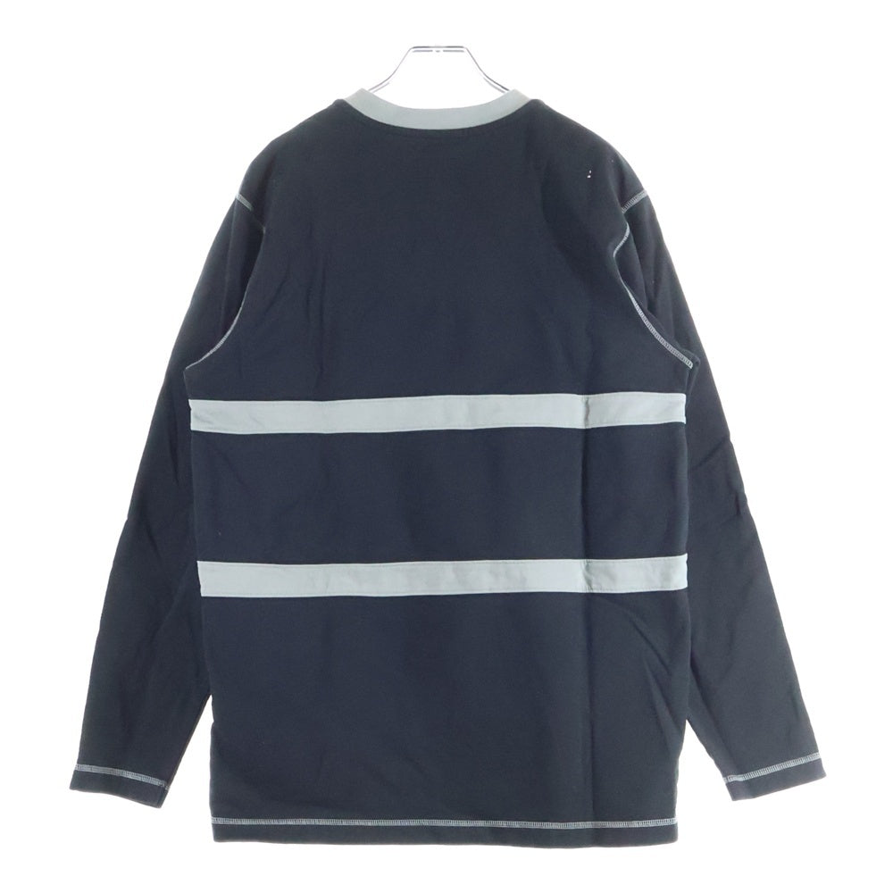 SUPREME(シュプリーム) 16SS Bar Logo Half Zip Top バー ロゴ ハーフジップ プルオーバー トップス ブラック