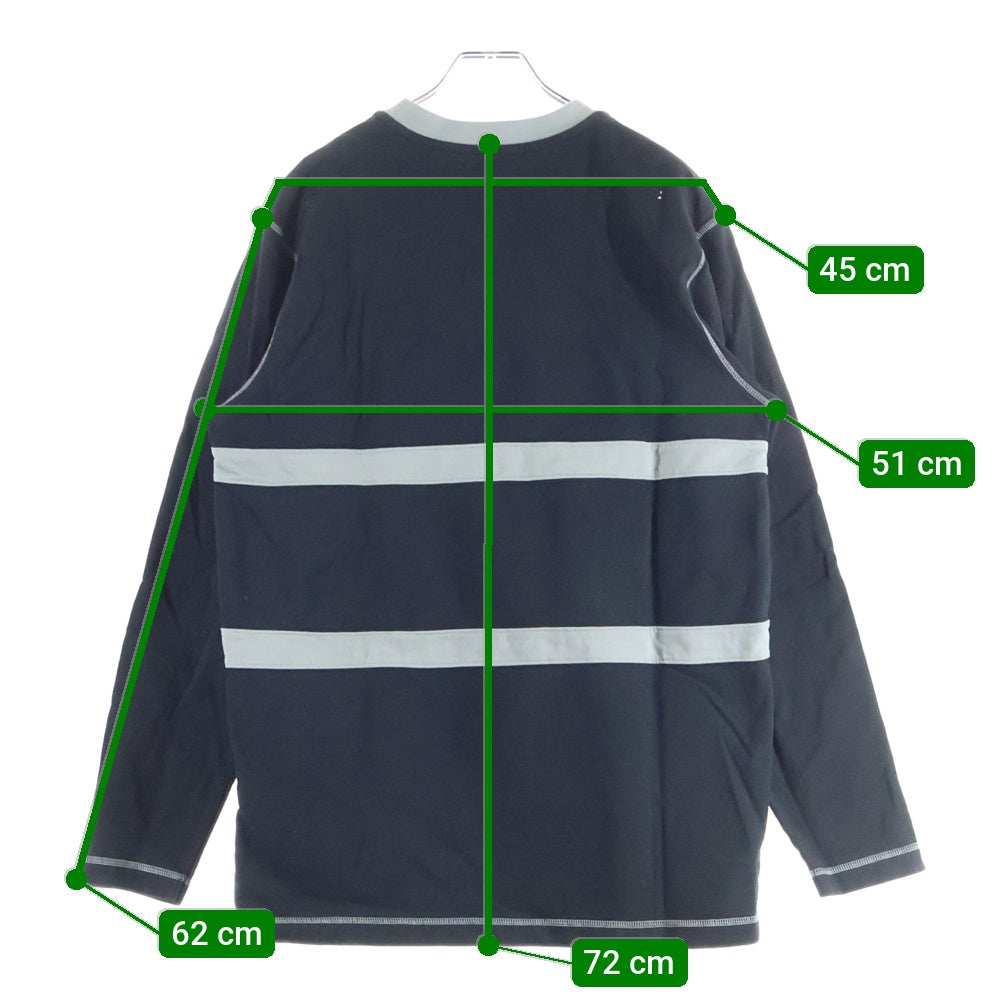 SUPREME(シュプリーム) 16SS Bar Logo Half Zip Top バー ロゴ ハーフジップ プルオーバー トップス ブラック