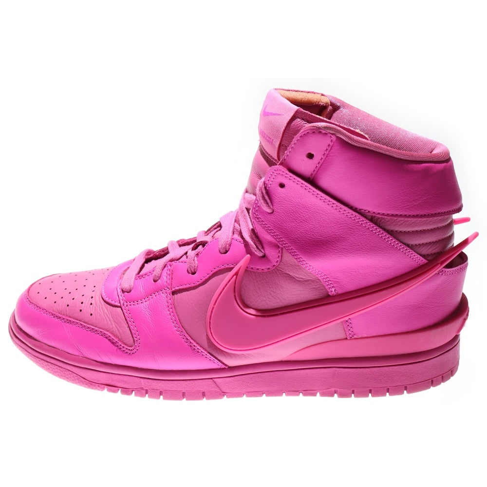 NIKE(ナイキ) ×AMBUSH DUNK HI アンブッシュ ダンク ハイカットスニーカー ピンク US11/29cm CU7544-600