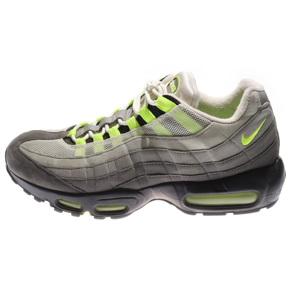 NIKE(ナイキ) 【観賞用2015年製】 AIR MAX OG YELLOW GRADATION エアマックス95 イエローグラデ ローカットスニーカー グレー/イエロー US11/29cm 554970-071