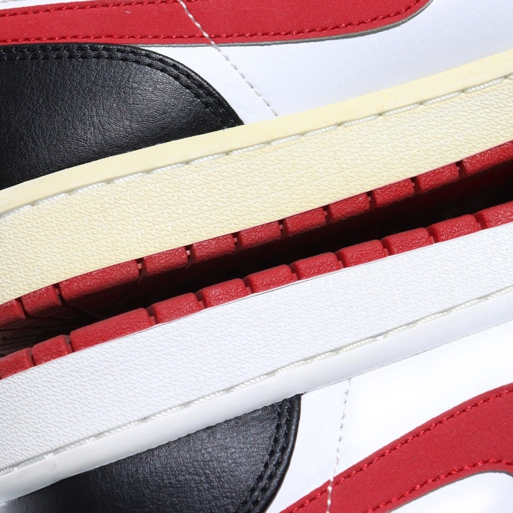 NIKE(ナイキ) AIR JORDAN 1 MID エアジョーダン1 ミッドカットスニーカー ホワイト/ブラック/レッド US10.5/28.5cm 554724-122