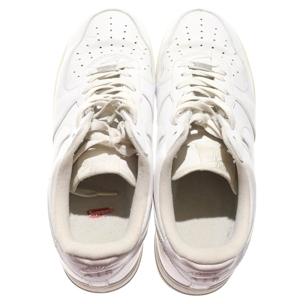 NIKE(ナイキ) ×SUPREME AIR FORCE 1 LOW シュプリーム エアフォース1 ローカットスニーカー ホワイト US10.5/28.5cm CU9225-100