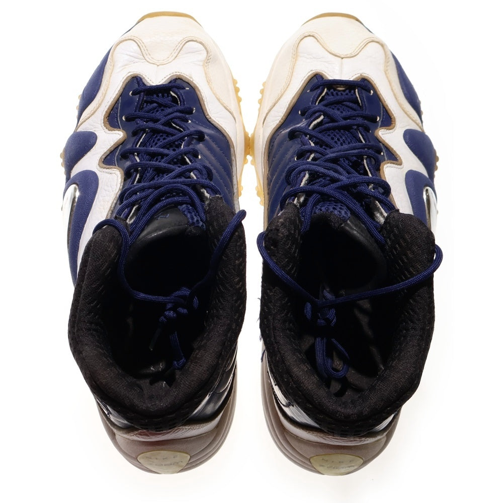 NIKE(ナイキ) 【観賞用 2011年製】 ZOOM UPTEMPO V PREMIUM ズーム アップテンポ プレミアム ハイカットスニーカー ネイビー/ホワイト US11/29cm 366570-401