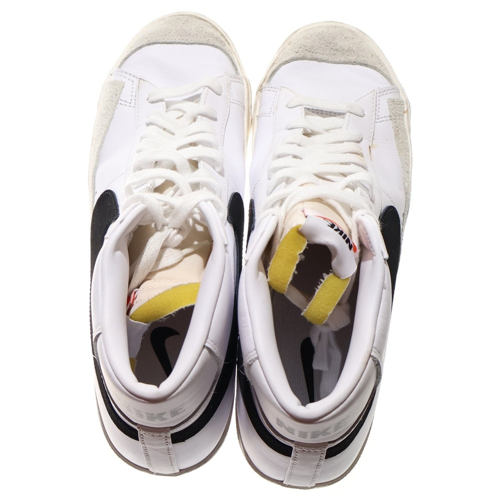 NIKE(ナイキ) BLAZER MID 77 VINTAGE ブレザー ミッド 77 ビンテージ ミッドカットスニーカー ブラック/ホワイト US11/29cm BQ6806-100